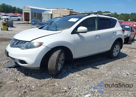 2014 Nissan Murano Sl из США, поврежденный, VIN JN8AZ1MW7EW510515